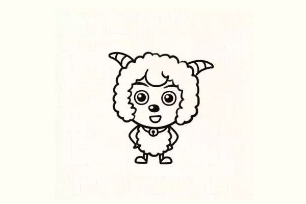 喜羊羊长大后怎么画