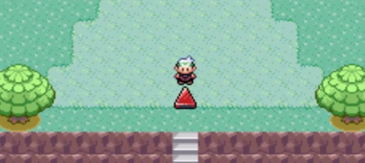 口袋妖怪漆黑的魅影诞生之岛的三角形怎么推