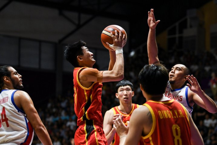 中国男篮对菲律宾比赛时间