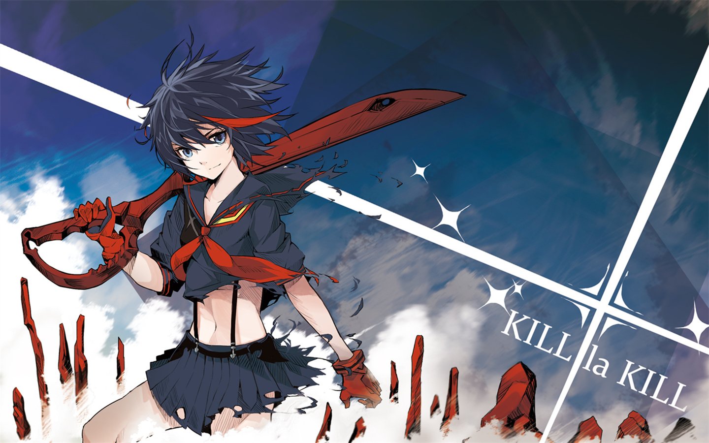 kill la kill 高清壁纸 1440*900有吗？