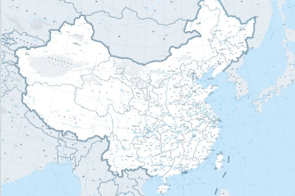 春秋战国国地图和现代中国地图相比较