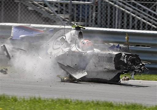 罗伯特·库比卡的严重事故