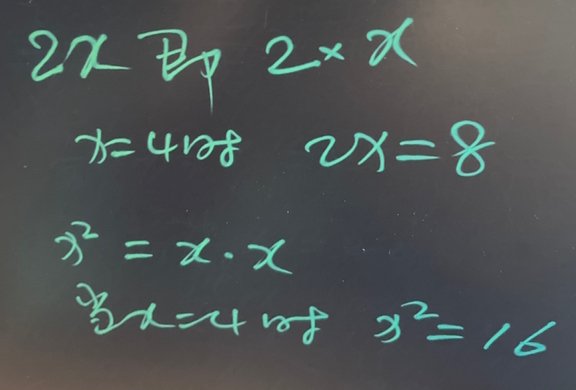 2x和x2的区别，2X是二乘X吗，X2是X乘2吗？有什么区别