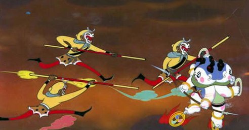 大闹天宫是中国第一部彩色动画片吗