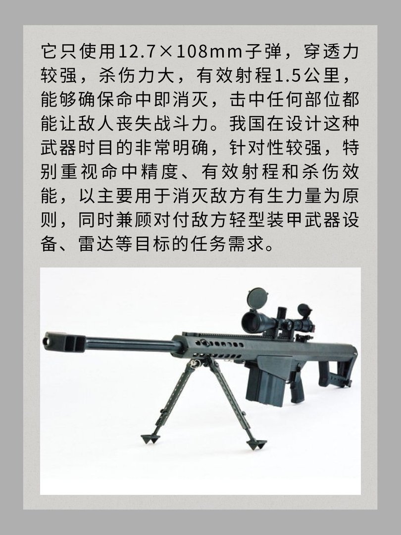 我国ARM-2狙击步枪