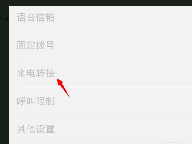 手机怎样设置呼叫转移功能？
