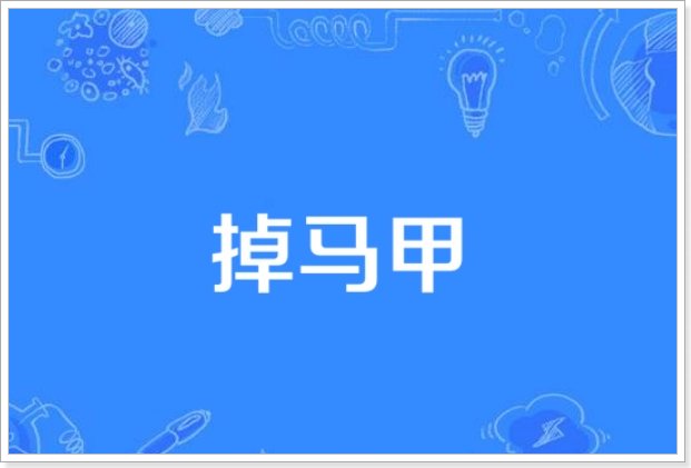 掉马甲是什么意思