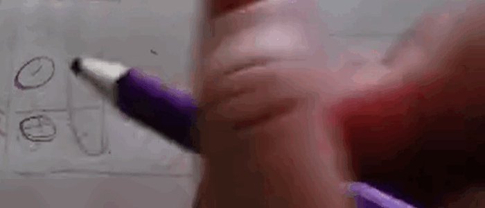 如何手写泡泡字?