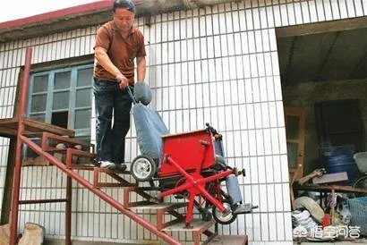 怎么推电动车走楼梯？