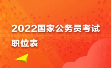 2022国家公务员考试职位表山东招录1777人