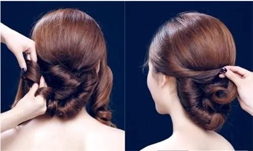 新娘跟妆发型图片        韩式新娘发型详细步骤