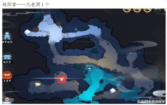 剑网3指尖江湖纯阳宫修为点一览 纯阳宫全地图修为点位置