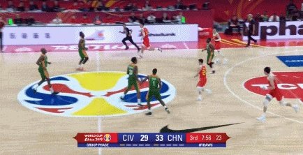 男篮世界杯中国男篮拿下开门红，周琦12+6+2+1+1什么水平？