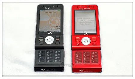 3.5G超薄滑盖酷客 索爱W910i音乐超好玩