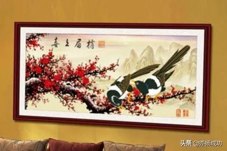 适合挂在客厅的十字绣图案大全？