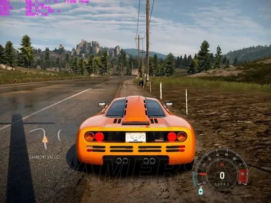 《极品飞车》特效选项测试 玩极品飞车需要什么配置