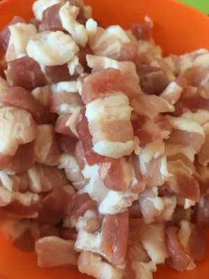 台南米糕里的肉燥的做法步骤图，怎么做好吃