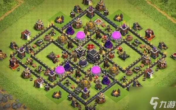 部落冲突9本最强布阵复制链接2023