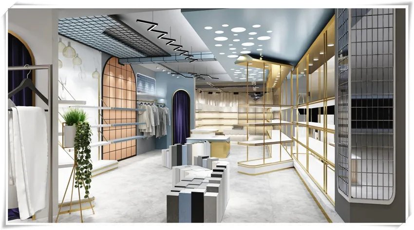 合肥商场商铺装修，精致的商铺设计，抓住顾客的眼球