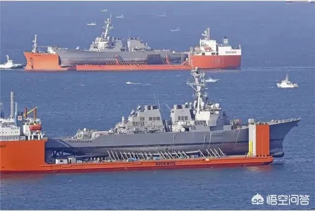 美国 军舰 连续被撞