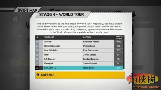 《FIFA街头足球》游戏新图 社交网站版在线模式