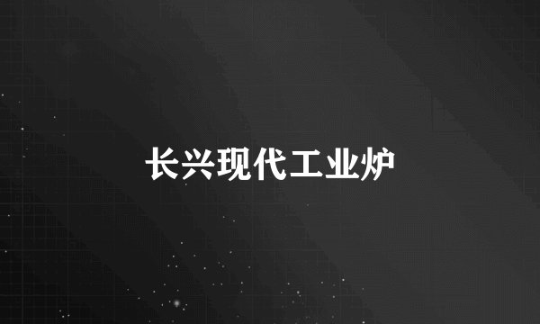 长兴现代工业炉
