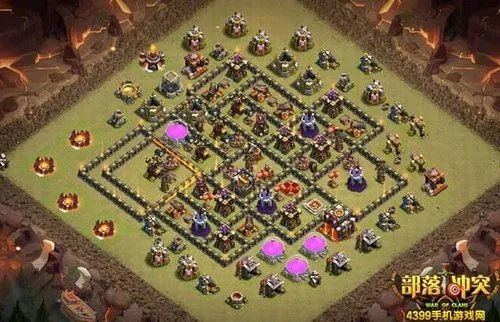 部落冲突不正经的阵型 理论产品欢迎指正