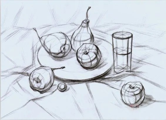 结构素描怎么画，什么是结构素描？