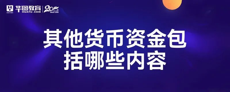 其他货币资金包括哪些内容