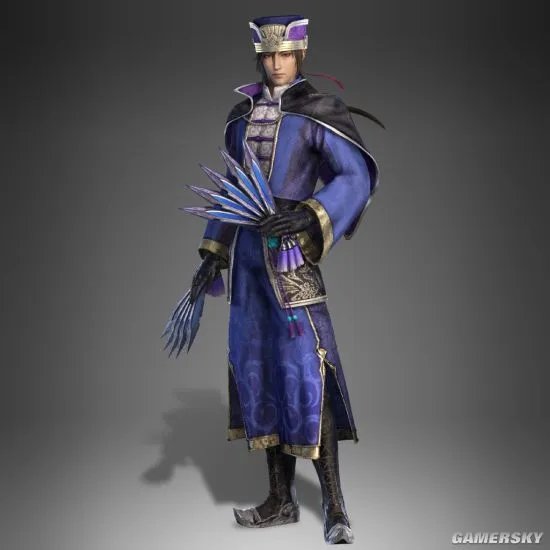 《真三国无双8》荀彧人设 美男子生来脱俗而俊俏