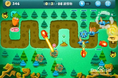 保卫萝卜挑战32关金萝卜经验和攻略