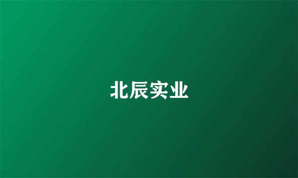 北辰实业