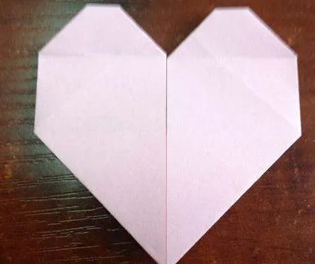 爱心的折法
