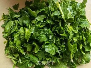 蒸菠菜