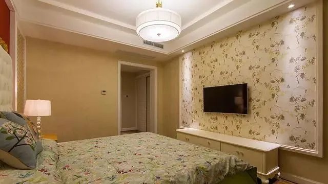 145㎡欧式三居室，清新的色彩搭配，给人一种复古的轻奢感！