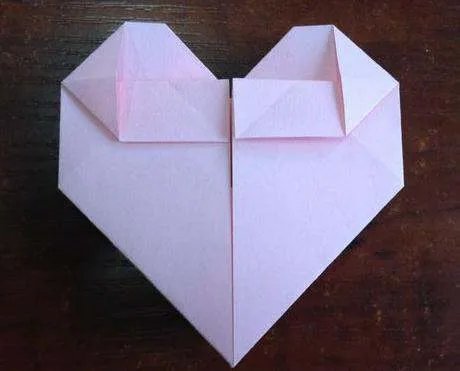 爱心的折法