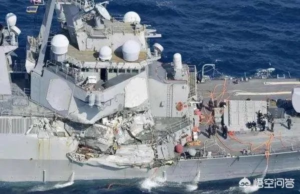 美国 军舰 连续被撞