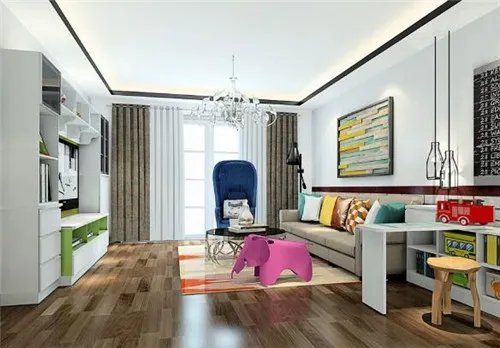 背景墙格栅板怎么安装