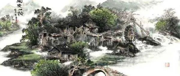 雨里鸡鸣一两家,竹溪村路板桥斜这两句写出了山村怎样的特点