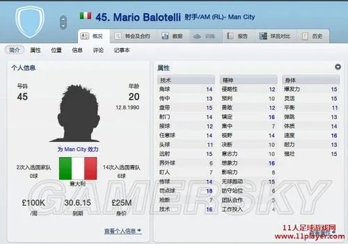 《足球经理2012》为新手推荐些用烂的真正妖人