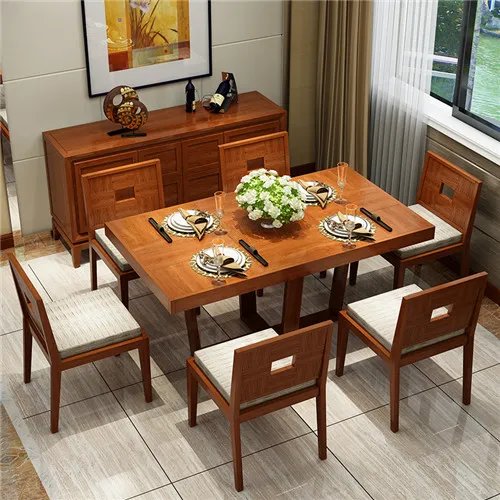 中式实木餐桌哪种木材好 实木餐桌选购技巧