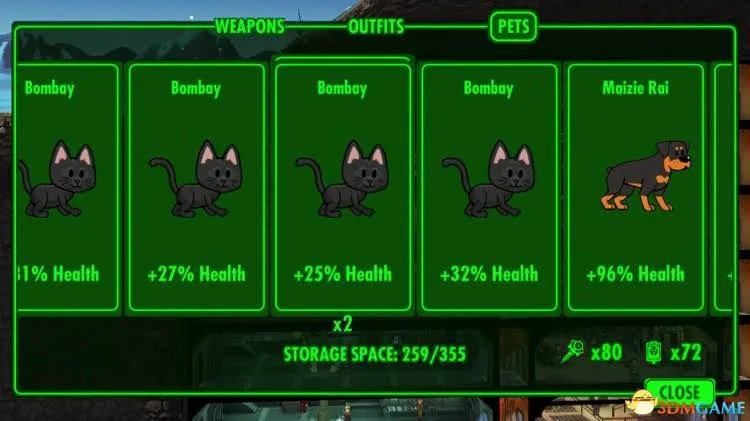 辐射避难所宠物大全 宠物属性效果介绍