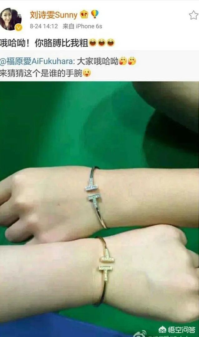 日本公开赛后刘诗雯发博晒福原爱送的礼物。怎样评价这一对跨国姐妹花之间的迥异人生？