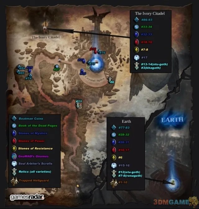 《暗黑血统2》梦魇难度心得及全物品收集地图