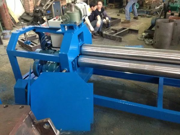 上辊万能式卷板机怎样卷锥筒