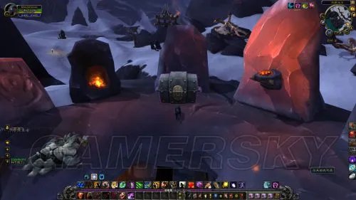 WOW魔兽世界霜狼宝箱在哪 被遗忘的霜狼宝箱位置