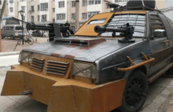 报废车改成战车怎么做到的