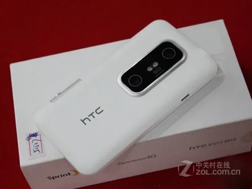 女性更为青睐 白色HTC EVO 3D不足2K到货