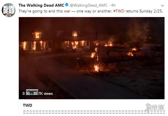 《行尸走肉》第八季下半季首部预告 卡尔之语振奋人心