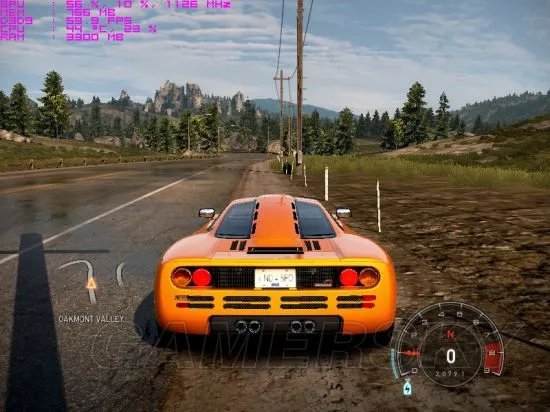 《极品飞车》特效选项测试 玩极品飞车需要什么配置